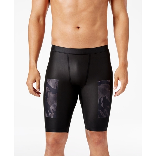 Reebok NEW Black Mens Size Small S Compression Shorts Athletic Apparel