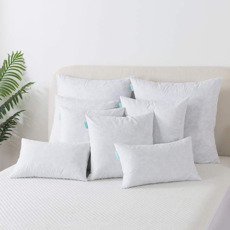 Waverly Feather Throw Pillow Inserts, Set of 2 - 26x26