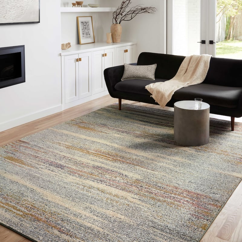 Alexander Home Bradford Modern Abstract Area Rug