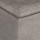 preview thumbnail 27 of 92, WYNDENHALL Townsend 17 inch Wide Contemporary Square Storage Ottoman
