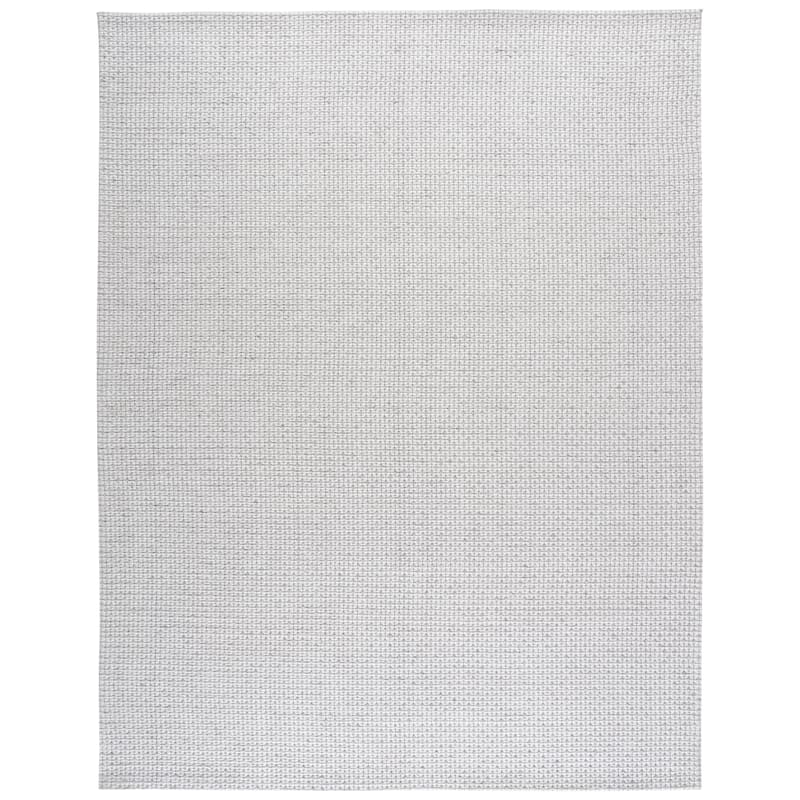 SAFAVIEH Handmade Marbella Besarta Rug - 8' x 10' - Silver/Ivory