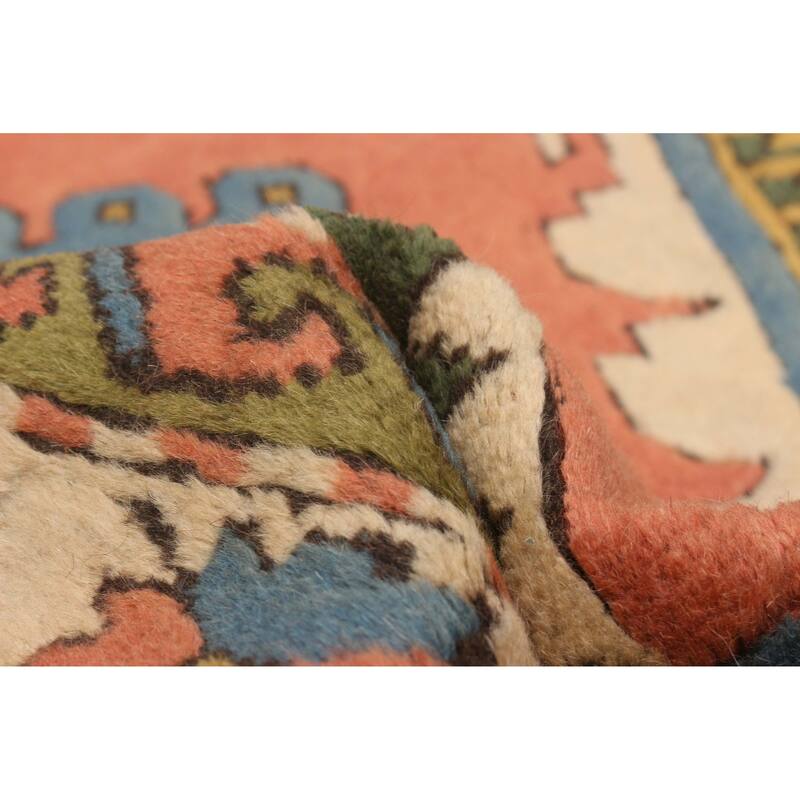 ECARPETGALLERY Hand-knotted Oushak Copper Wool Rug - 6'1 x 10'4