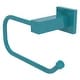 preview thumbnail 23 of 26, Allied Brass Montero Collection Euro Style Toilet Tissue Holder Glokzin Teal