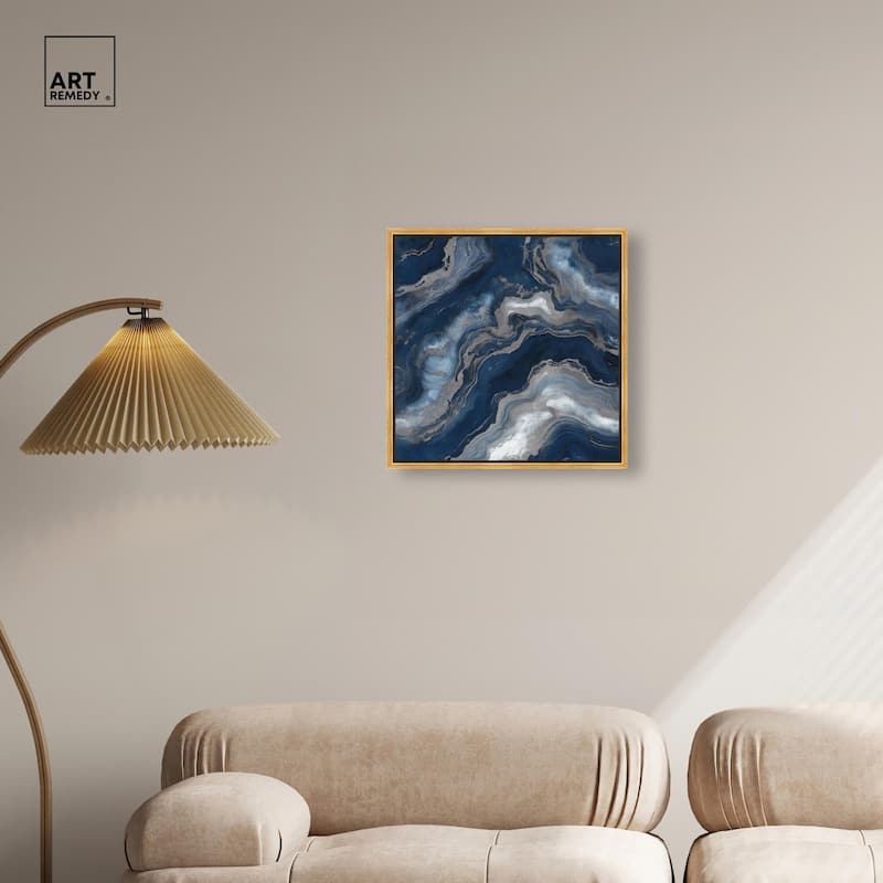 Deep Sea Geode I Canvas by Art Remedy