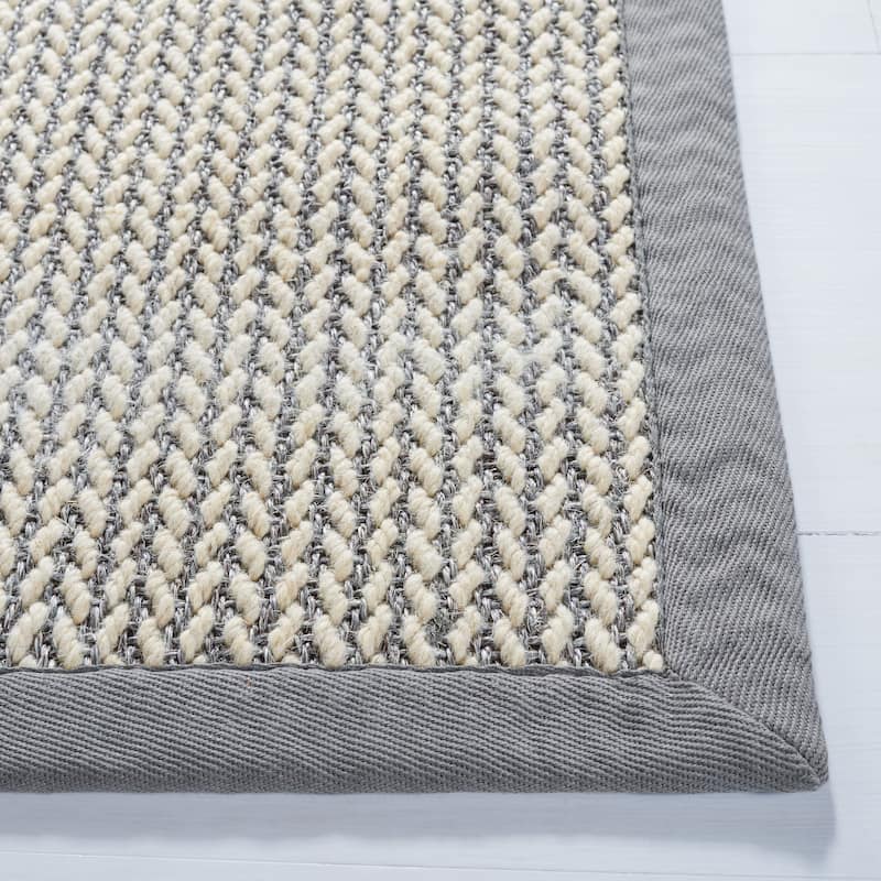SAFAVIEH Natural Fiber Margret Sisal & Wool Rug