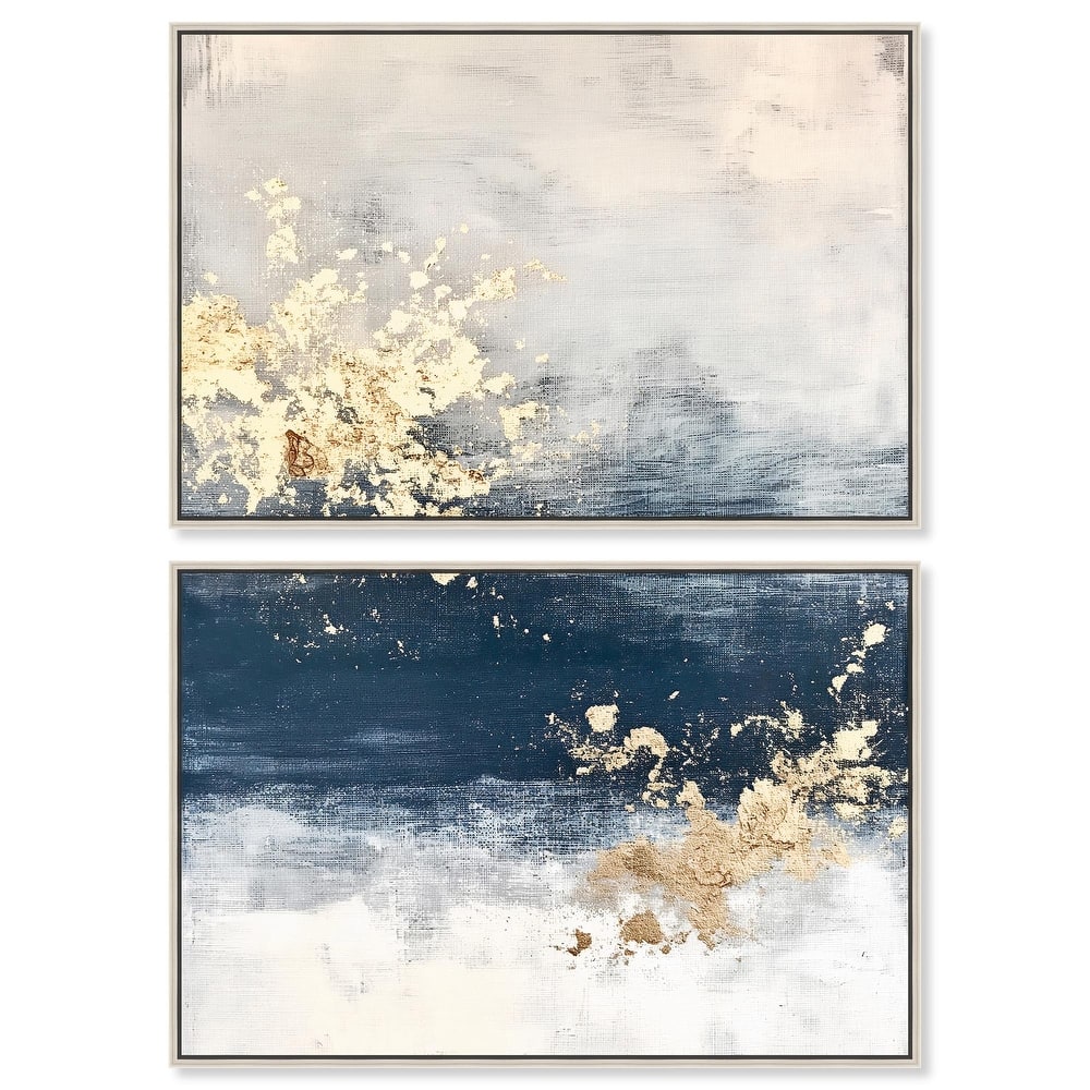 Inner Cosmos I Canvas Set of 2 by Art Remedy
