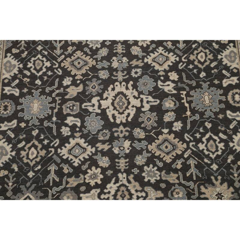 Geometric Ziegler Turkish Wool Area Rug Traditional Living Room Carpet - 6'7" x 9'10"
