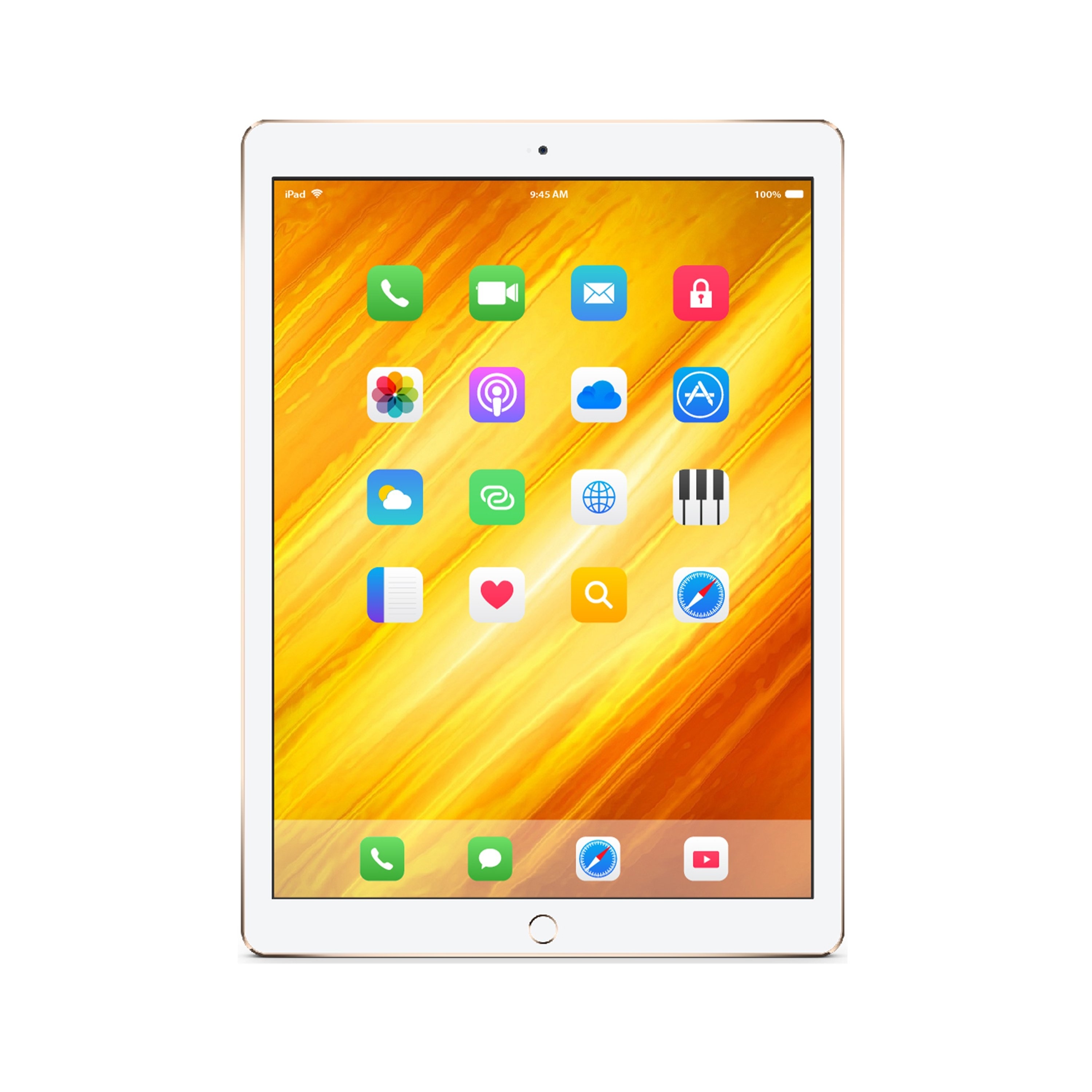 ホワイト系熱販売APPLE iPad IPAD WI-FI 32GB gold 第6世代 美品 