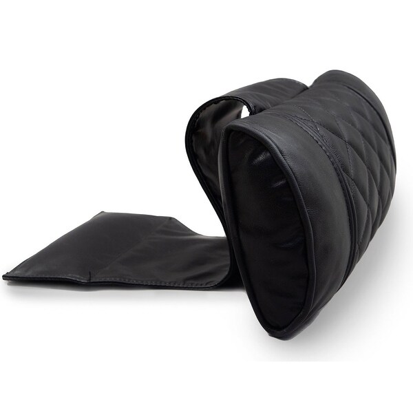 Octane Seating Recliner Pillow Diamond Stitch Black Bonded