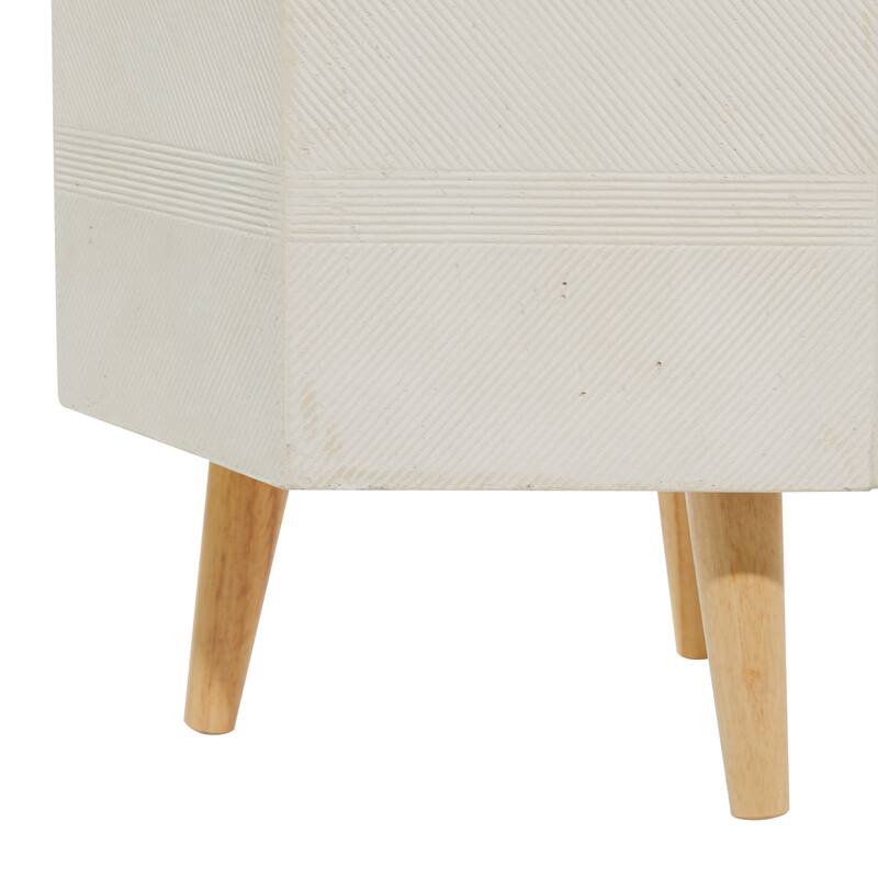 Ceramic Contemporary Planter (Set of 2) - S/2 15", 17"H