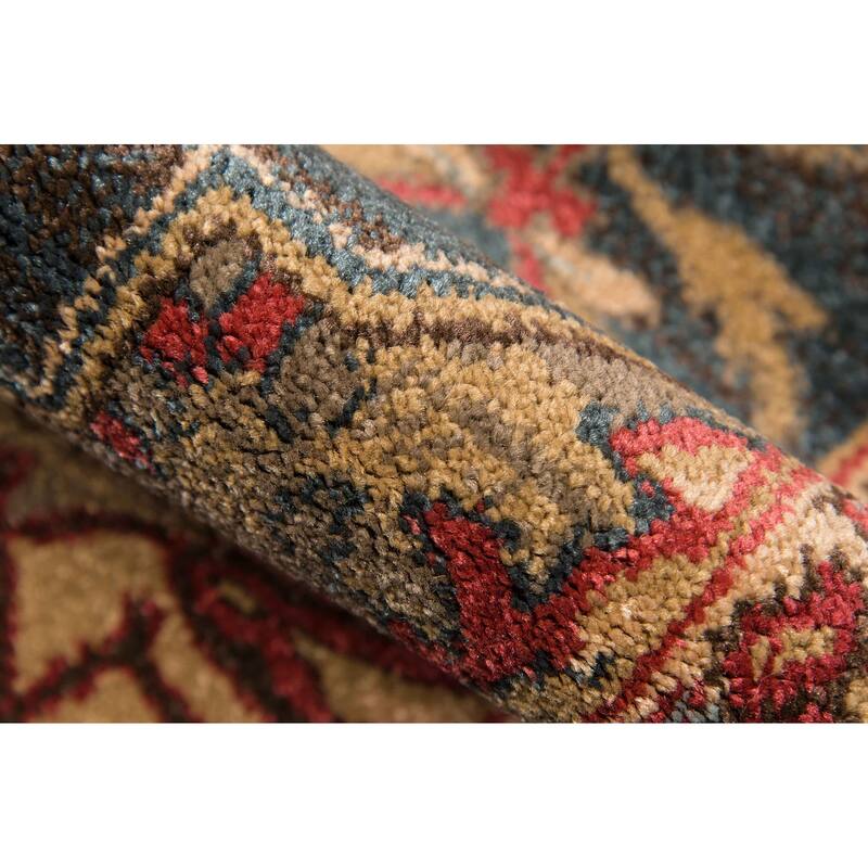 ECARPETGALLERY Machine Woven Lux Traditional Area Rug