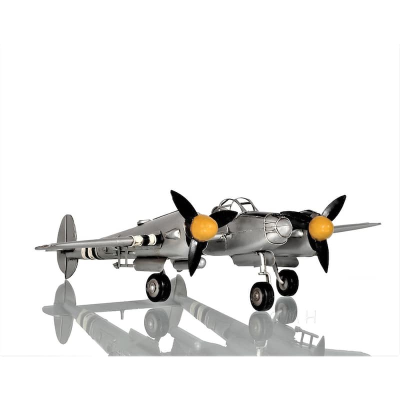 c1941 Lockheed P-38 Lightning Fighter Sculpture