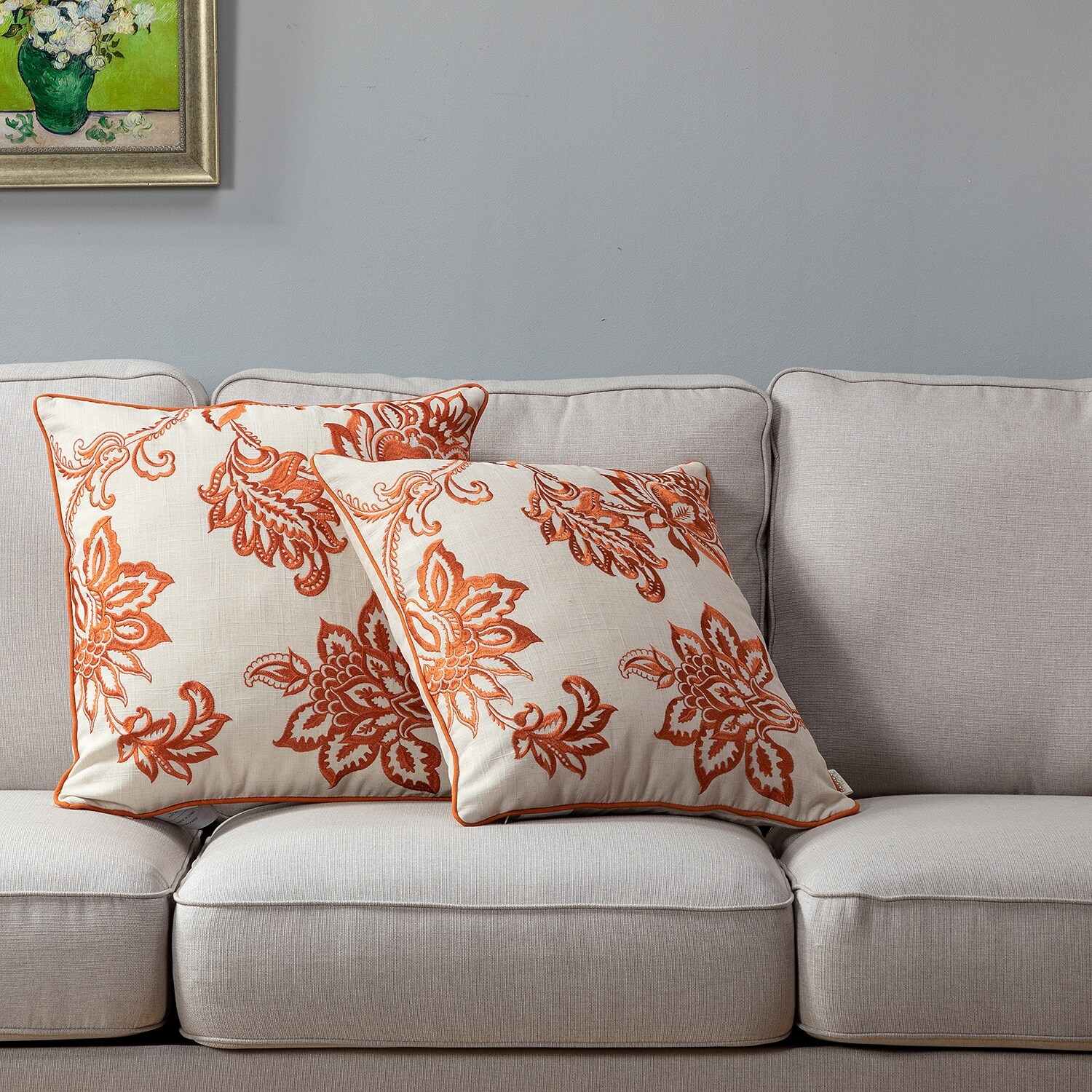 Country throw pillows outlet for couch