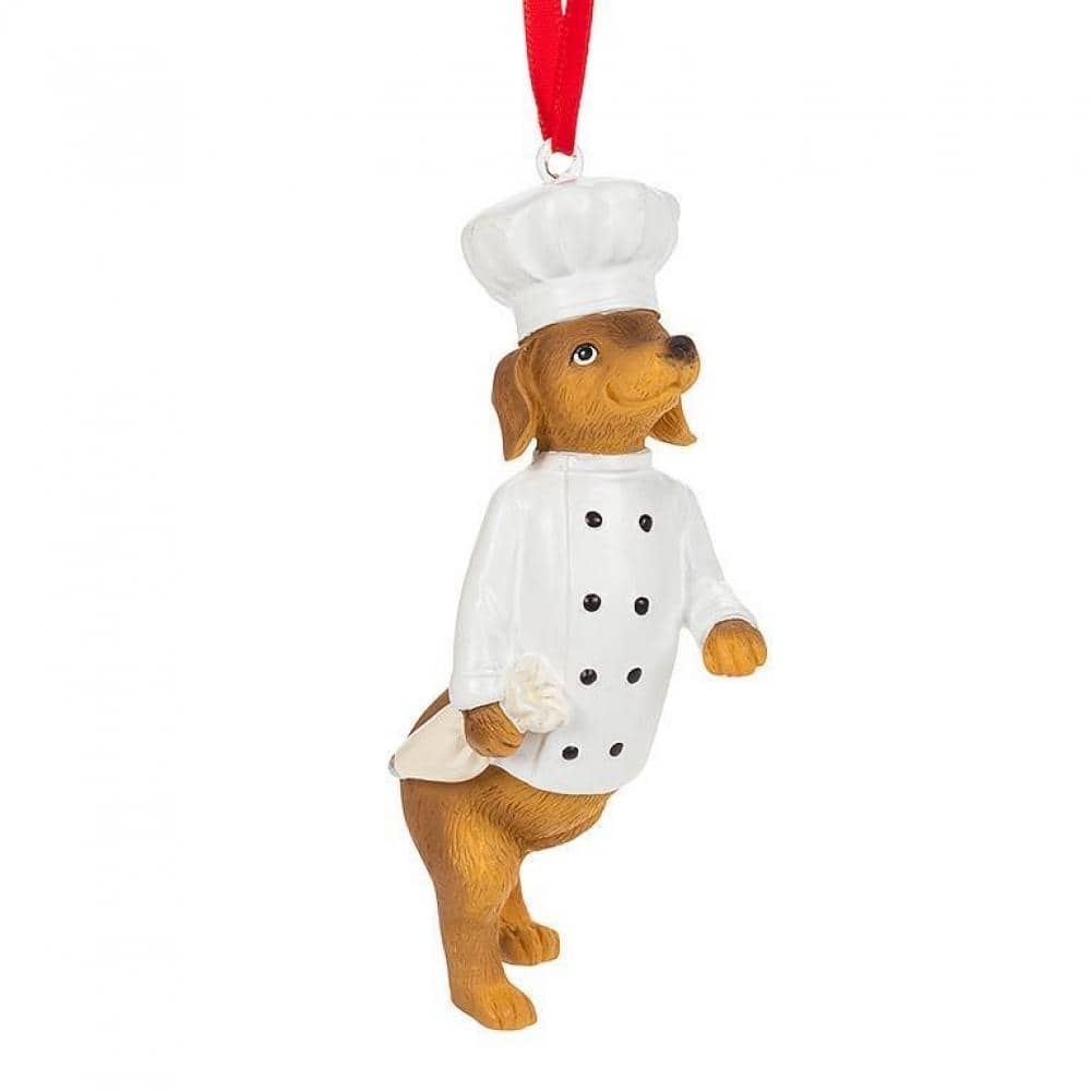 Chef Dog Ornament