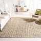 SAFAVIEH Jerneja Handmade Solid Chunky Jute Area Rug