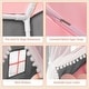 preview thumbnail 15 of 13, Breathable Kids Play Tent with Mesh Windows and Star Lights - 41.5" x 48" x 53.5" (L x W x H)