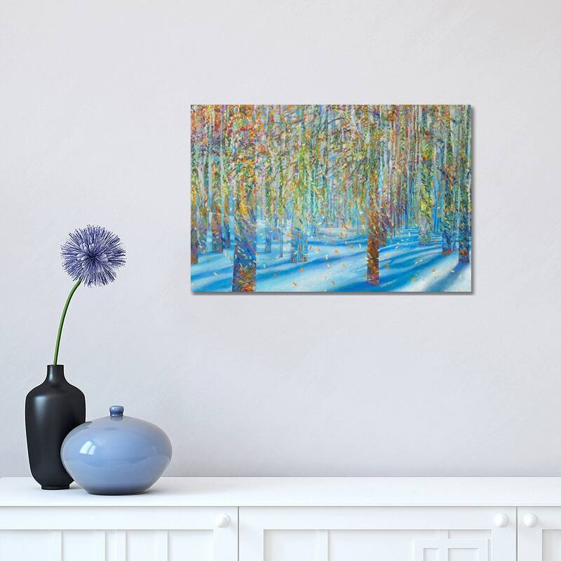iCanvas "Snowfall" by Iris Scott Canvas Print - 12x18x1.5