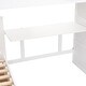 preview thumbnail 60 of 58, 3 IN 1Twin-Twin over Full L-Shaped Bunk Bed With 3 Drawers, Portable Desk and Wardrobe