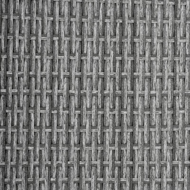 CUSchoice Rattan 2-Person Daybed,Outdoor Sun Bed with Cushions, Pillows, and Adjustable Backrests