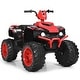 preview thumbnail 49 of 80, Costway 12V Kids 4-Wheeler ATV Quad Ride On Car w/ LED Lights Music - 42''x25.5''x29''(LxWxH) Red & Black