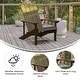 preview thumbnail 67 of 126, All-weather Poly Resin Wood Outdoor Adirondack Chair (Set of 4)