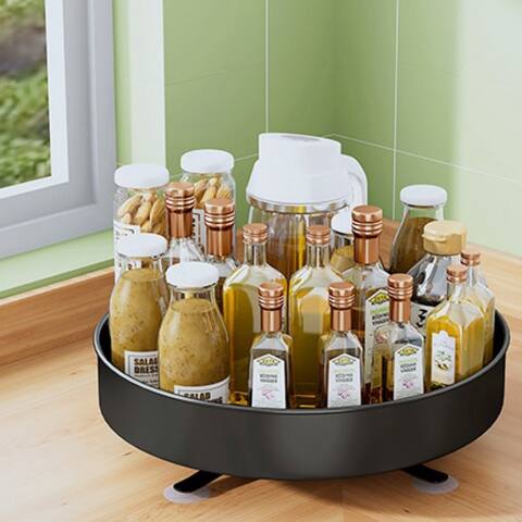 DCP Lazy Susans Organizer Round Turntable Spice Rack - 10.14*10.14*4.68