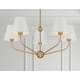 preview thumbnail 3 of 9, Crystorama Lighting Group XAV-B9315 Xavier 5 Light 28" Wide Chandelier