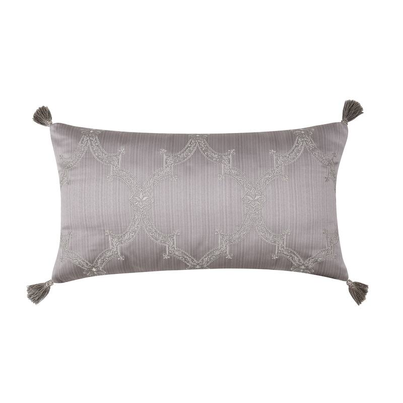 J. Queen New York Mary Boudoir Embellished Decorative Throw Pillow