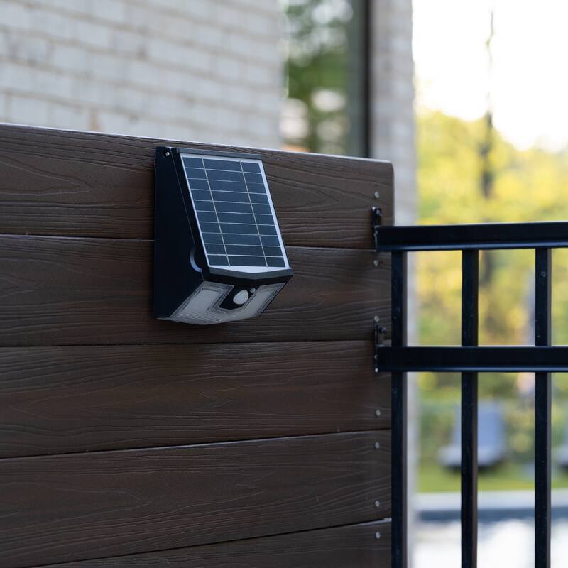 700 Lumens Security Solar Motion Sensor Wall Light Sconce