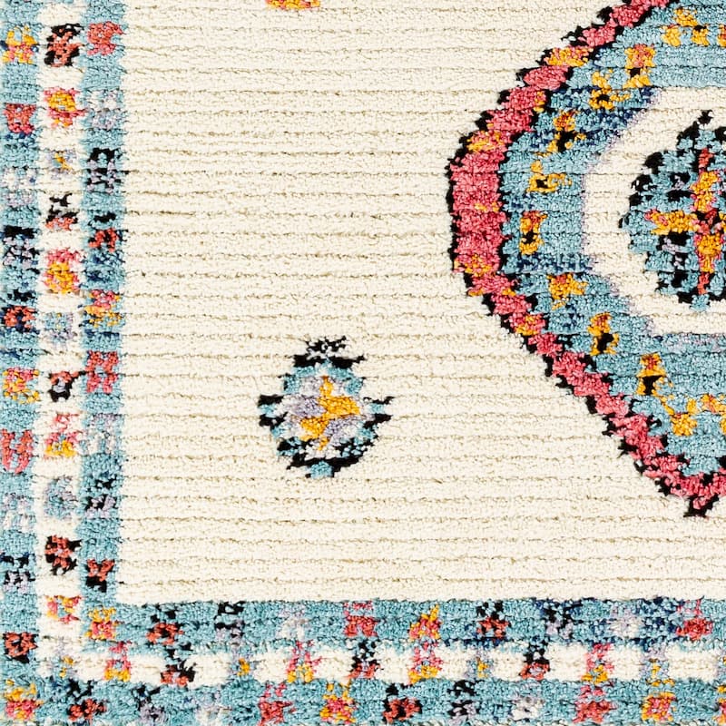 Livabliss Casual Casablanca Shag Tribal Area Rug