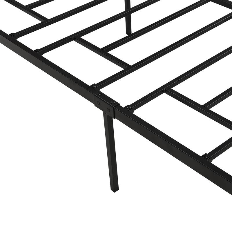 Metal and Wood Bed Frame Bed Bath & Beyond 36092602