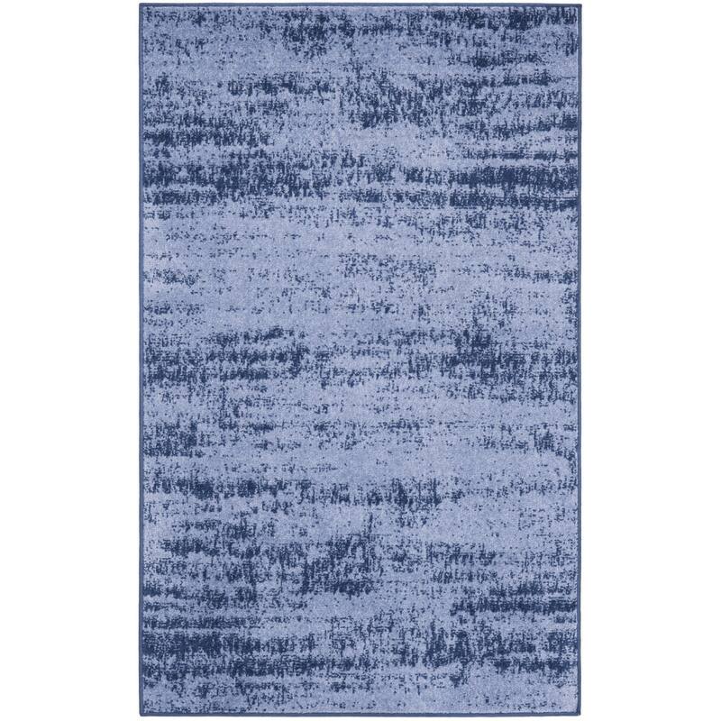 HomeRoots Abstract Contemporary Rectangle Outdoor Rug - 3' x 5'