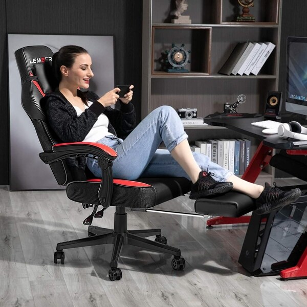 BOSSIN Racing Style Gaming Chair 400 lbs Big and Tall gamer chair High Back Computer Chair On Sale Bed Bath Beyond 40034471