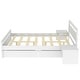 preview thumbnail 47 of 62, Platform Bed with Headboard and Storage Drawers & 2 Bedside Tables, Bedroom Wood Bed Frame for Kids Teens Girls Boys
