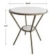 preview thumbnail 2 of 0, Uttermost Refuge Round White Side Table - 23 W X 25.5 H X 23 D (in)