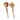 Handmade Olive Wood Serving Utensils with Natural Batik Bone Handles (Kenya)