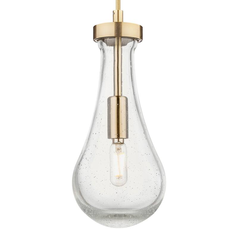 Innovations Lighting 451-1P-G451-5SDY Owego 12" Tall Mini Pendant with - Champagne Bronze
