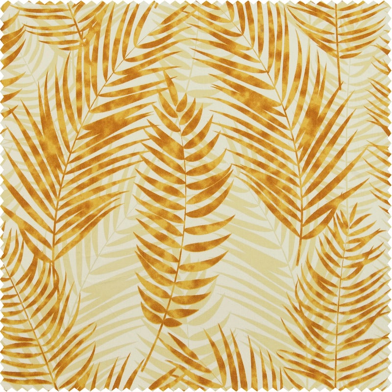 Exclusive Fabrics Ginsberg Modern Botanical Printed Cotton Room Darkening Curtains - Single Panel (1 Panel)