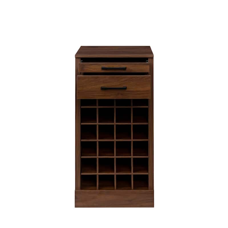 GDF Studio - Centennial Modern 35.43" Tall Modular Wine Bar Buffet Cabinet Storage