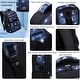 preview thumbnail 6 of 10, Boys Rolling Backpacks Kids'Luggage Wheeled Backpack for School Boys Trolley Bags Space-Galaxy Roller Bookbag with Lunch Bag