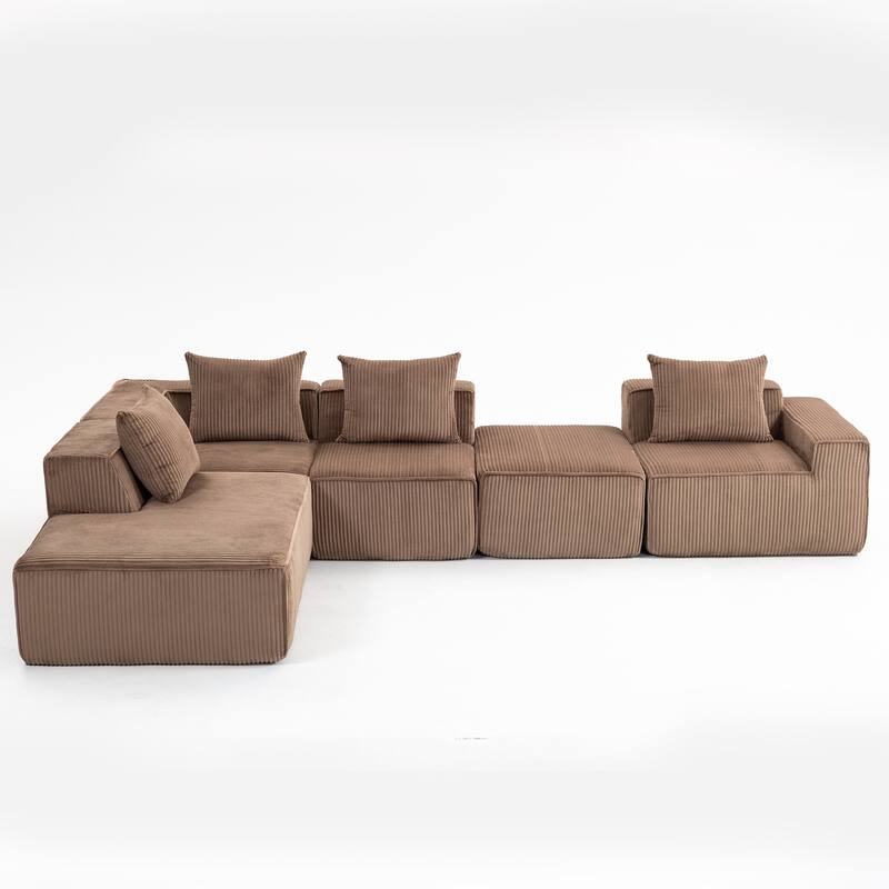 Multi Person Modular Compression Sofa That Can Be Freely Combined