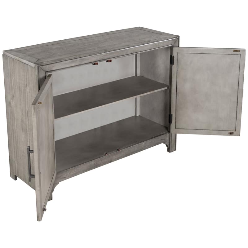 Modern Cabinets with Unique Design Doors with 1 Adjustable Shelves
