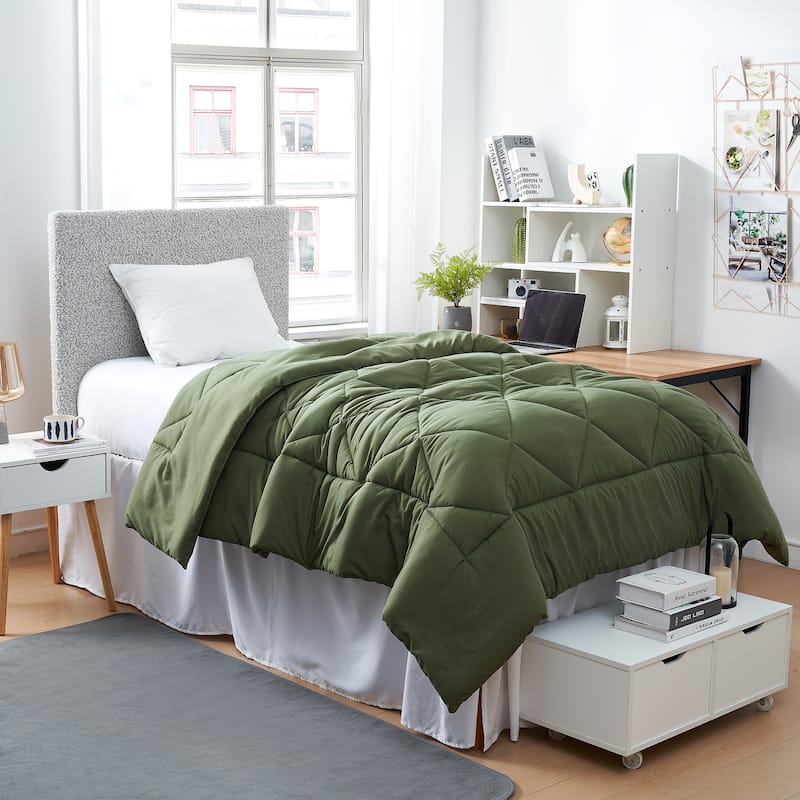 Solid Hero Green Twin XL Comforter - Hero Green