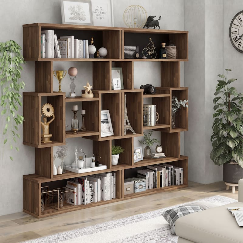 DH BASIC Modern Open Bookcase Display Shelf by Denhour