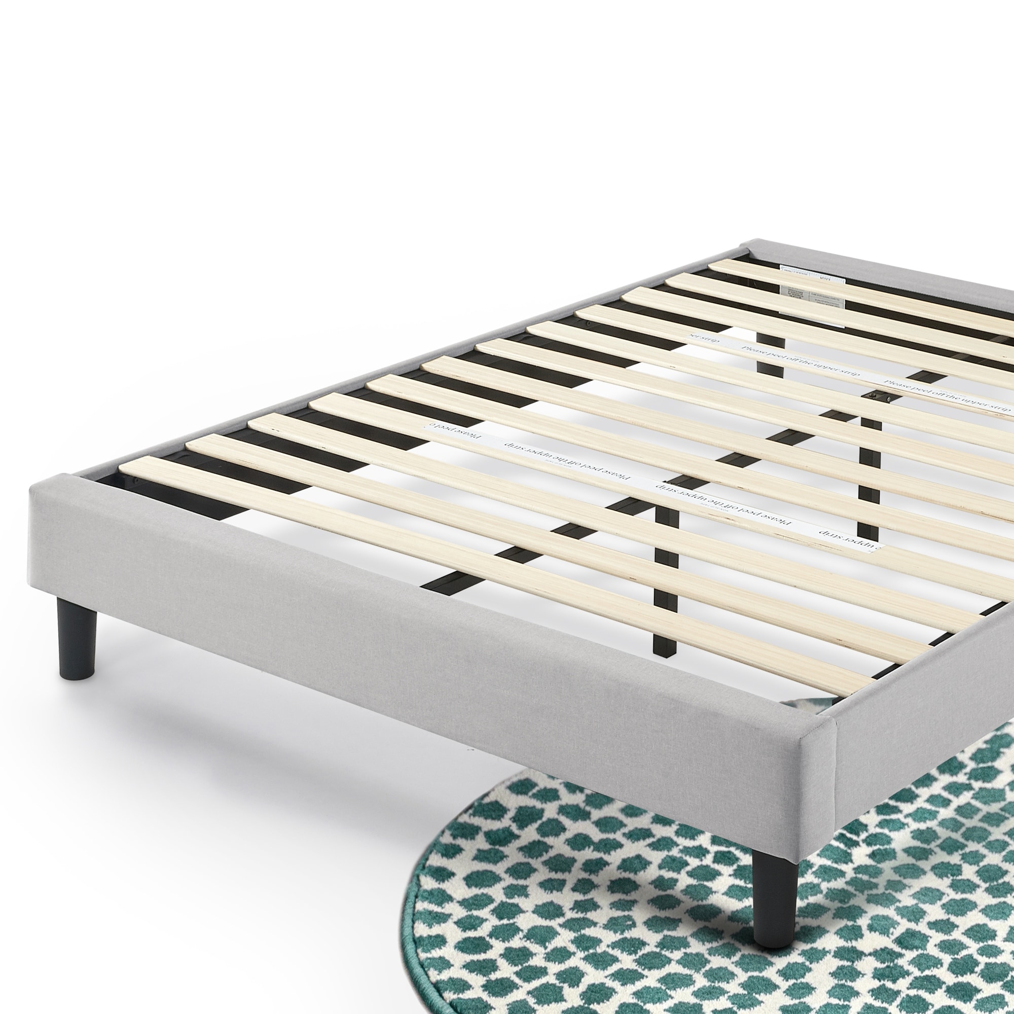 Curtis upholstered platform bed frame discount