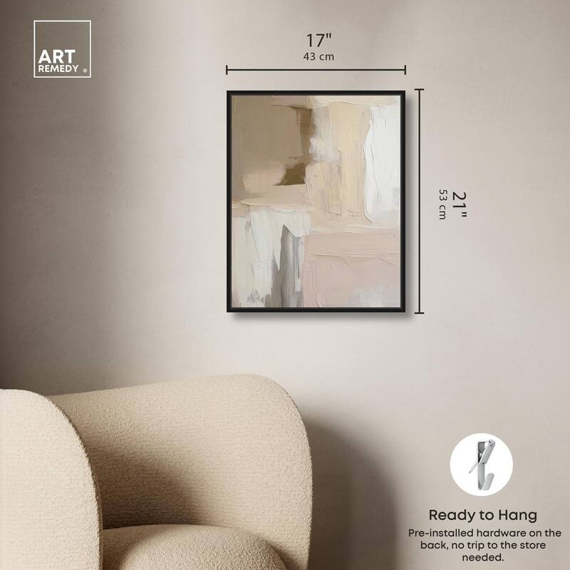 Subtle Earth Tones II Canvas by Art Remedy