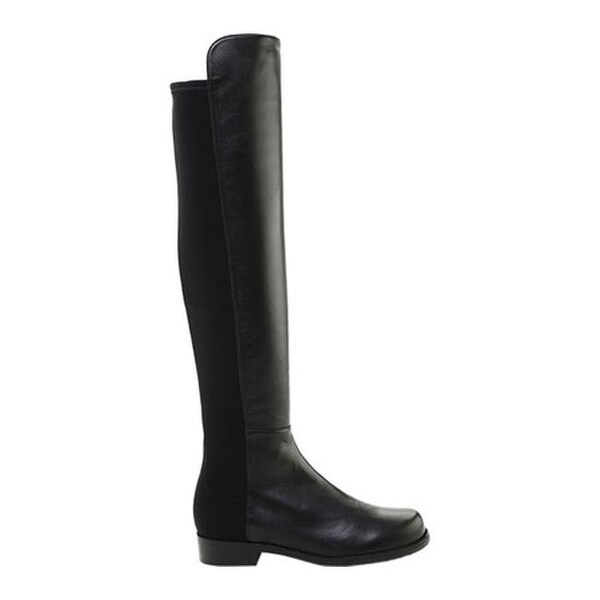 stuart weitzman 5050 mid boot black