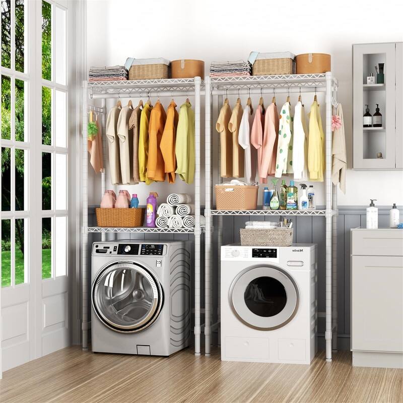 Over Washer and Dryer Shelves