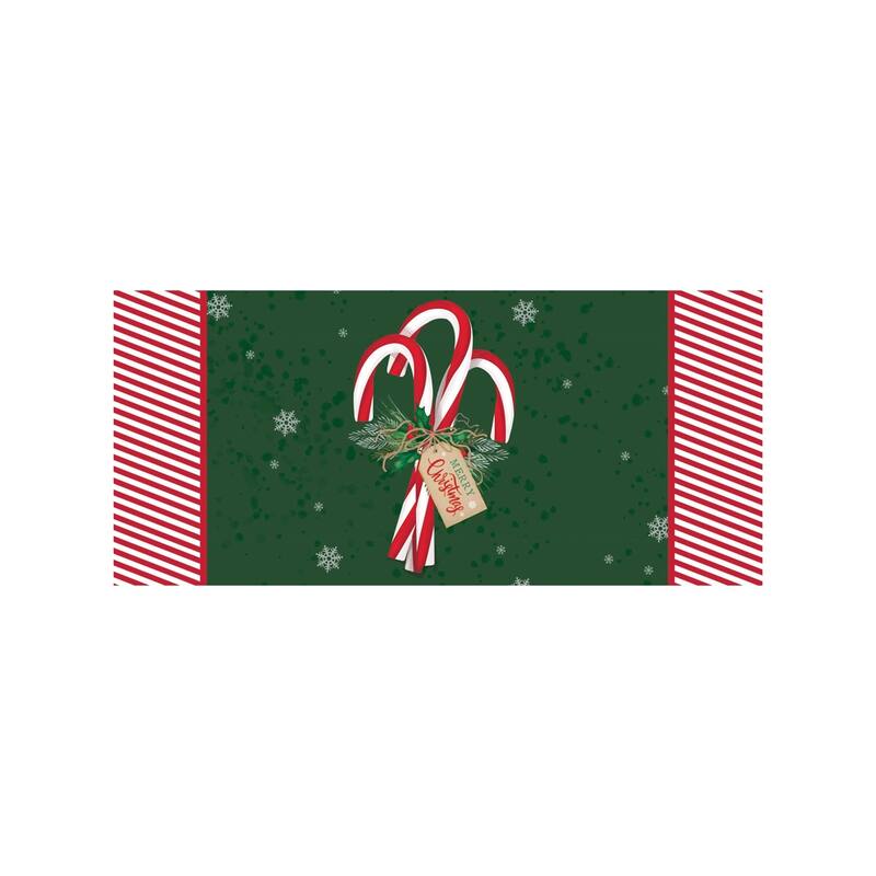 Candy Cane Sassafras Mat