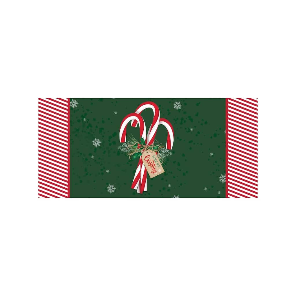 Candy Cane Sassafras Mat
